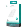Joyroom 10000mAh  Mini Magnetic Wireless Power Bank white