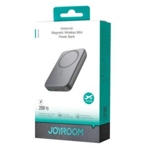 Joyroom 10000mAh Mini Magnetic Wireless Power Bank black