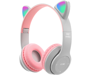p47m Headphone Cat P47m Bluetooth Headphones(gray)