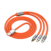 Multi USB Charging Cable  3 in 1 wide cable