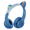 P47m Cat Ear Headphones Cat Ear (Blue)