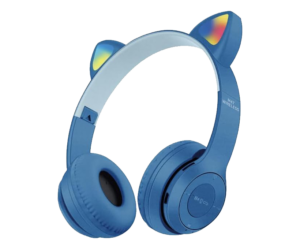 P47m Cat Ear Headphones Cat Ear (Blue)